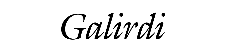 Galliard Italic BT cкачати шрифт безкоштовно